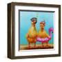 Pool Party-Lucia Heffernan-Framed Art Print