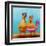 Pool Party-Lucia Heffernan-Framed Art Print