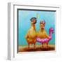 Pool Party-Lucia Heffernan-Framed Art Print