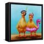 Pool Party-Lucia Heffernan-Framed Stretched Canvas