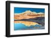 Pool Reflection and Sandstone Landscape, Vermillion Cliffs, White Pockets Wilderness, Bureau of Lan-Howie Garber-Framed Photographic Print