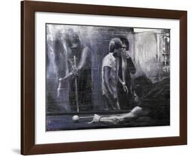 Pool Room-Paolo Ottone-Framed Art Print