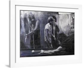 Pool Room-Paolo Ottone-Framed Art Print