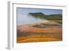 Pool Runoff of Orange Bacteria and Algae (Therophiles)-Richard Maschmeyer-Framed Photographic Print