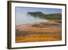 Pool Runoff of Orange Bacteria and Algae (Therophiles)-Richard Maschmeyer-Framed Photographic Print