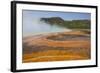 Pool Runoff of Orange Bacteria and Algae (Therophiles)-Richard Maschmeyer-Framed Photographic Print