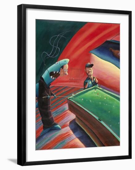 Pool Shark-Rock Demarco-Framed Giclee Print