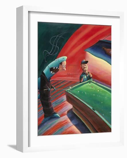 Pool Shark-Rock Demarco-Framed Giclee Print