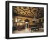 Pool Table in a Castle, Miramare Castle, Trieste, Friuli Venezia Giulia, Italy-null-Framed Premium Photographic Print