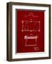 Pool Table Patent-Cole Borders-Framed Art Print