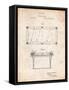 Pool Table Patent-Cole Borders-Framed Stretched Canvas