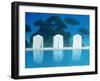 Pool Tents-Lincoln Seligman-Framed Giclee Print