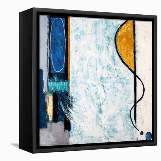 Pool-Hyunah Kim-Framed Stretched Canvas