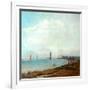 Poole Harbour, C.1900-08-John William Buxton Knight-Framed Giclee Print