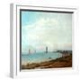Poole Harbour, C.1900-08-John William Buxton Knight-Framed Giclee Print