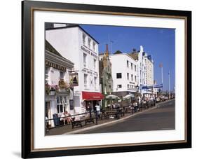 Poole Quay, Poole, Dorset, England, United Kingdom-Adina Tovy-Framed Photographic Print