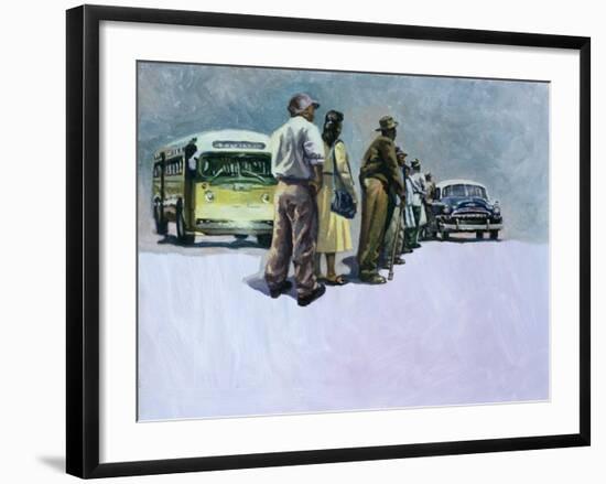 Pools of Defiance, 2001-Colin Bootman-Framed Giclee Print