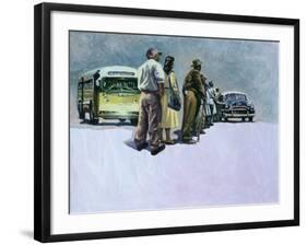 Pools of Defiance, 2001-Colin Bootman-Framed Giclee Print