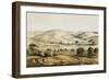 Pools of Solomon with Distant View of Bethlehem-English-Framed Giclee Print