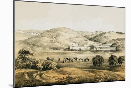 Pools of Solomon with Distant View of Bethlehem-English-Mounted Giclee Print