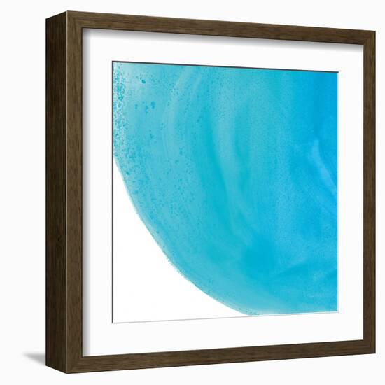 Pools of Turquoise IV-Piper Rhue-Framed Art Print