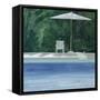 Poolside, 1994-Lincoln Seligman-Framed Stretched Canvas