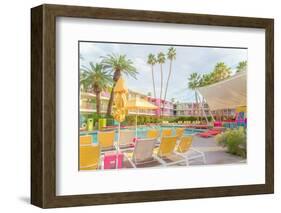 Poolside at the Saguaro Hotel - Palm Springs-Tom Windeknecht-Framed Photographic Print