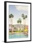 Poolside Cool-Irene Suchocki-Framed Art Print