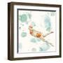 Poolside Party - Dive-Aurora Bell-Framed Giclee Print