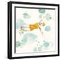 Poolside Party - Laze-Aurora Bell-Framed Giclee Print