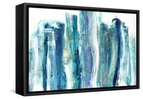 Poolside-K. Nari-Framed Stretched Canvas