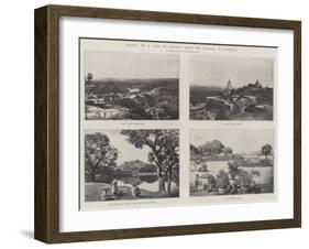 Poona, as a City of Refuge from the Plague at Bombay-null-Framed Giclee Print