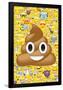 Poop Emoticon & Friends-null-Framed Poster