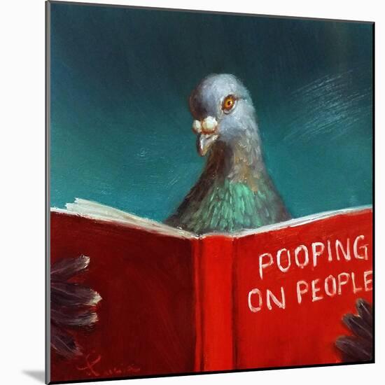 Pooping on People-Lucia Heffernan-Mounted Art Print