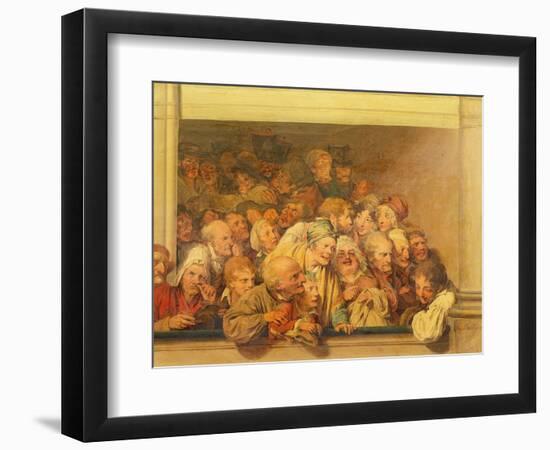 Poor Box at the Opera, 1830-Louis Leopold Boilly-Framed Giclee Print