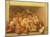 Poor Box at the Opera, 1830-Louis Leopold Boilly-Mounted Giclee Print