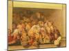 Poor Box at the Opera, 1830-Louis Leopold Boilly-Mounted Giclee Print