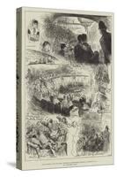 Poor Children at the Pantomime, Sketches at Covent-Garden Theatre on Thursday, 12 January-Frederick Barnard-Stretched Canvas