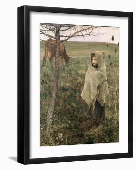 Poor Fauvette, 1881-Jules Bastien-Lepage-Framed Giclee Print