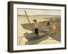 Poor Fisherman-Pierre Puvis de Chavannes-Framed Art Print