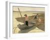 Poor Fisherman-Pierre Puvis de Chavannes-Framed Art Print