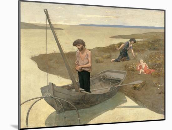 Poor Fisherman-Pierre Puvis de Chavannes-Mounted Art Print