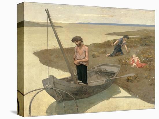 Poor Fisherman-Pierre Puvis de Chavannes-Stretched Canvas