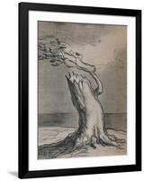 'Poor France! The Trunk Is Blasted', 1871, (1946)-Honore Daumier-Framed Giclee Print