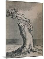 'Poor France! The Trunk Is Blasted', 1871, (1946)-Honore Daumier-Mounted Giclee Print
