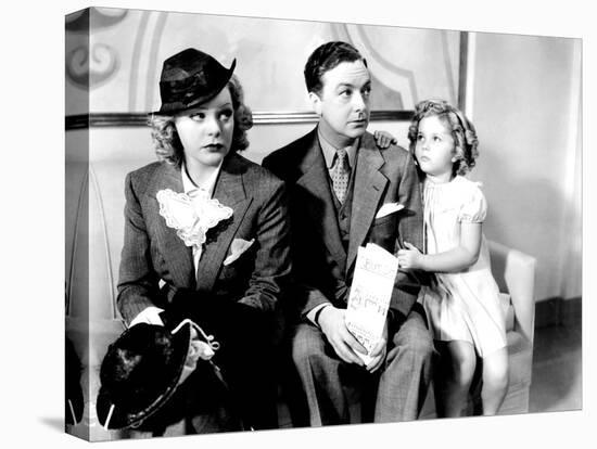 Poor Little Rich Girl, Alice Faye, Jack Haley, Shirley Temple, 1936-null-Stretched Canvas
