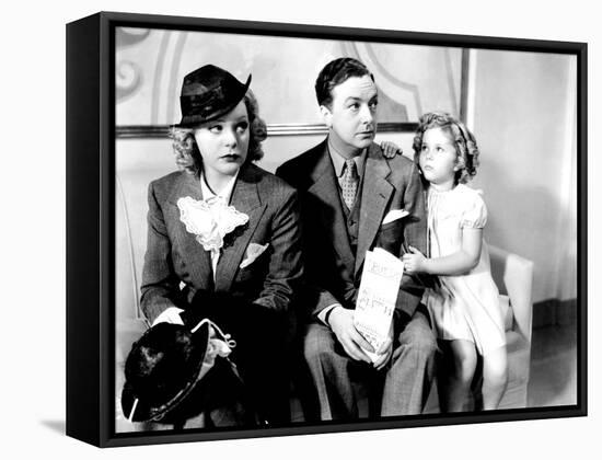 Poor Little Rich Girl, Alice Faye, Jack Haley, Shirley Temple, 1936-null-Framed Stretched Canvas