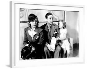 Poor Little Rich Girl, Alice Faye, Jack Haley, Shirley Temple, 1936-null-Framed Photo