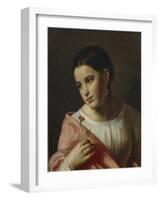 Poor Liza, 1827-Orest Adamovich Kiprensky-Framed Giclee Print