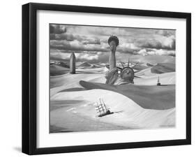 Poor Navigation-Thomas Barbey-Framed Giclee Print